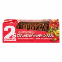 2S Company Cranberry and Pumpkin Seed Crisps