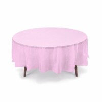 Gift Expressions TCRH-LPK-6 Round Table Cover, Light Pink - Case of 19