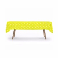 Gift Expressions TCPD-YEL-6 Rectangle Table Cover, Yellow - Case of 19