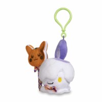 Pokemon Center: Pumpkin Celebration Litwick Poké Plush Keychain