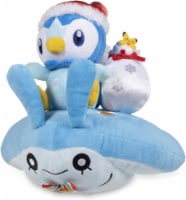 Pokemon 8 Inch Poke Plush - Undersea Holiday Piplup & Mantyke