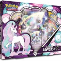 Pokemon Glarian Rapidash V Box Trading Card Game Perspective: Main