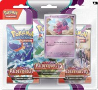 Pokemon TCG: Pokemon Scarlet and Violet 2 Paldea Evolved 3 Pack Blister (Random Promo) Perspective: Main