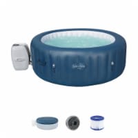 Bestway Milan SaluSpa 6 Person Inflatable Hot Tub with 140 AirJets & App Control