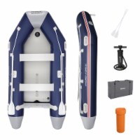 Bestway Hydro-Force Mirovia Pro Inflatable 5 Person Outdoor Water Raft Boat Set