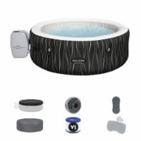 Bestway SaluSpa Hollywood EnergySense Luxe AirJet Inflatable Hot Tub, Black Perspective: Main
