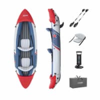 Bestway Hydro-Force Rapid X2 Inflatable 2 Person Kayak Outdoor Water Sport Set Perspective: Main
