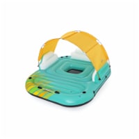 Bestway Hydro-Force Sunny Lounger 5 Person Inflatable Island Floating Water Raft