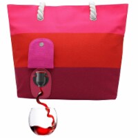 PortoVino Sangria Tote Bag - Holds & Pours 2 Bottles of Wine!