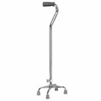 Drive Medical Foam Grip Four Point Cane Perspective: Main