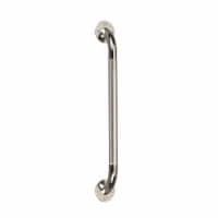 Drive Medical Chrome Knurled Grab Bar, 18