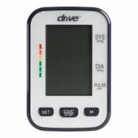 Drive Medium Cuff Arm Home Automatic Digital Blood Pressure Monitor 1-Tube Black 1 Each