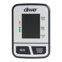 Drive Medium Cuff Arm Home Automatic Digital Blood Pressure Monitor 1-Tube Black 1 Each