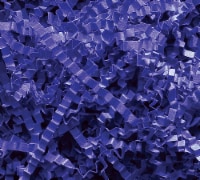 Box Partners Crinkle Paper 10 lb. Royal Blue 1/Case CP10H Perspective: Main