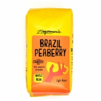 Zingerman's® Brazil Peaberry Light Roast Whole Bean Coffee Perspective: Main