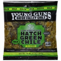 Young Guns Mild Flame Roasted Diced Frozen Hatch Green Chiles