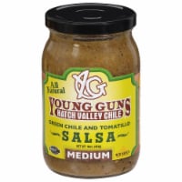Young Guns Hatch Valley Green Chile Tomatillo Medium Salsa
