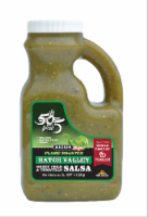Young Guns Hatch Valley Medium Green Chile & Tomatillo Salsa Jug Perspective: Main
