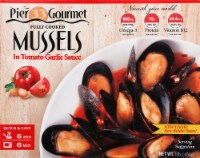 Pier 33 Gourmet Fully Cooked Mussels in Tomato Garlic Sauce