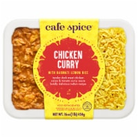 Cafe Spice® Chicken Curry with Lemon Rice Perspective: Main