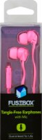 FuseBox™ Tangle-Free Earphones with Mic