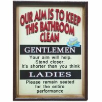 Our Aim Is To Keep This Bathroom Clean