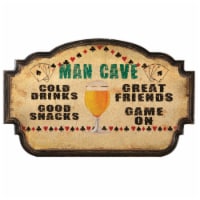 Man Cave-Cold Drinks, Good Snacks