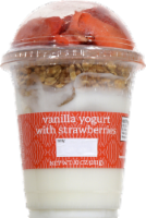 Fresh Kitchen Vanilla Yogurt with Granola & Strawberries