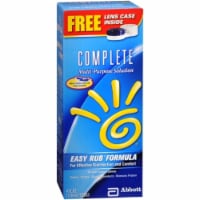 Complete Multi-Purpose Contact Lens Solution Easy Rub Formula - 4oz