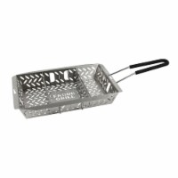 Proud Grill 8076825 15 x 10 in. Ultraversatile Stainless Steel Grill Basket, Silver