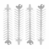 Slide & Serve BBQ Kabob Skewers Reusable Metal 4 Pack Proud Grill Yellowstone