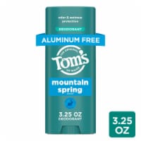 Tom’s of Maine Mountain Spring Natural Deodorant Aluminum Free Clear Application Perspective: Main