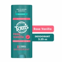 Tom’s of Maine Rose Vanilla Natural Deodorant Aluminum Free Clear Application Perspective: Main