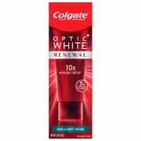 Colgate(R) Optic White(R) Renewal Teeth Whitening Toothpaste Brilliant Shine