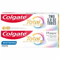Colgate® Total Plaque Pro Release Whitening Mint Toothpaste