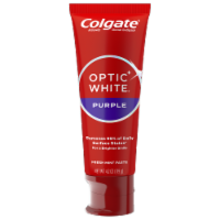 Colgate Optic White Purple Whitening Toothpaste Perspective: Main