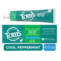 Tom’s of Maine Wicked Fresh! Natural Toothpaste with Fluoride Cool Peppermint Flavor Perspective: Main