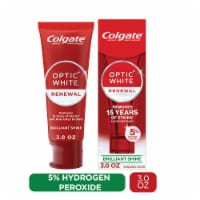 Colgate Optic White Renewal Whitening Toothpaste Brilliant Shine Perspective: Main