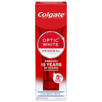 Colgate Optic White Renewal Whitening Toothpaste High Impact White Perspective: Main