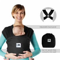 Baby K'tan Pre-Wrapped Ready To Wear Baby Carrier: Black Breeze XL