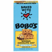 Bobo's® Banana Chocolate Chip Oat Bars Perspective: Main