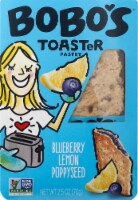 Bobo's Blueberry Lemon Poppyseed Toaster Pastries Perspective: Main