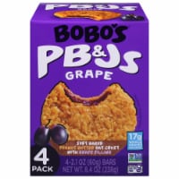 Bobo's® Grape Peanut Butter and Jelly Snack Bars Perspective: Main