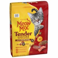 Meow Mix® Tender Centers® Basted Bites Dry Cat Food  - Beef & Salmon Perspective: Main