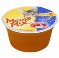 Meow Mix Tender Favorites Real Tuna & Whole Shrimp in Sauce Wet Cat Food Case