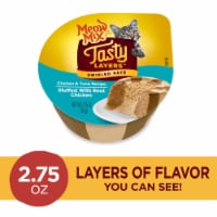 Meow Mix Tasty Layers Chicken and Tuna Wet Cat Food