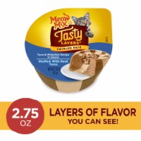Meow Mix Tasty Layers Tuna and Whitefish Wet Cat Food