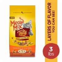 Meow mix tasty layers Roasted Chicken and Homestyle Gravy Flavor Dry Cat Food