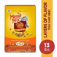 Meow Mix Tasty Layers Roasted Chicken and Homestyle Gravy Flavor Dry Cat Food