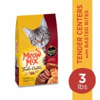 Meow Mix Tender Centers Dry Cat Food with Basted Bites, Beef & Salmon Flavors Perspective: Main